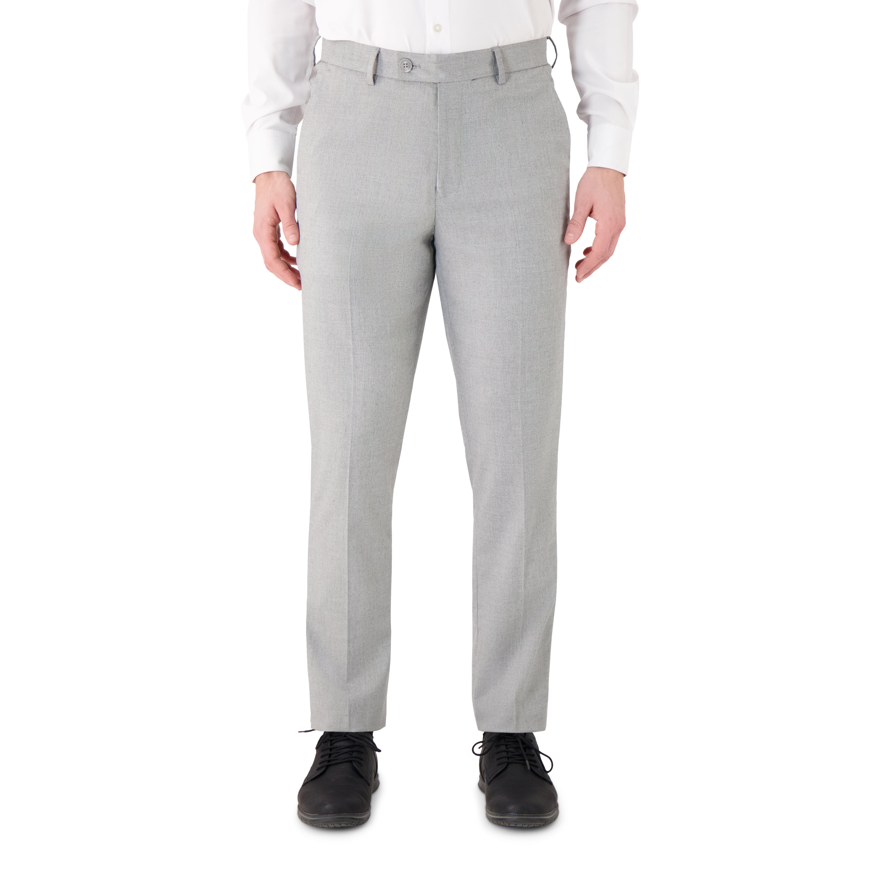 Men's Fancy Woven Dress Pants Tailored Fit Trousers with Stretch | Victor Emmanuel Men's Fancy Woven Dress Pants Tailored Fit Trousers with Stretch | Victor Emmanuel