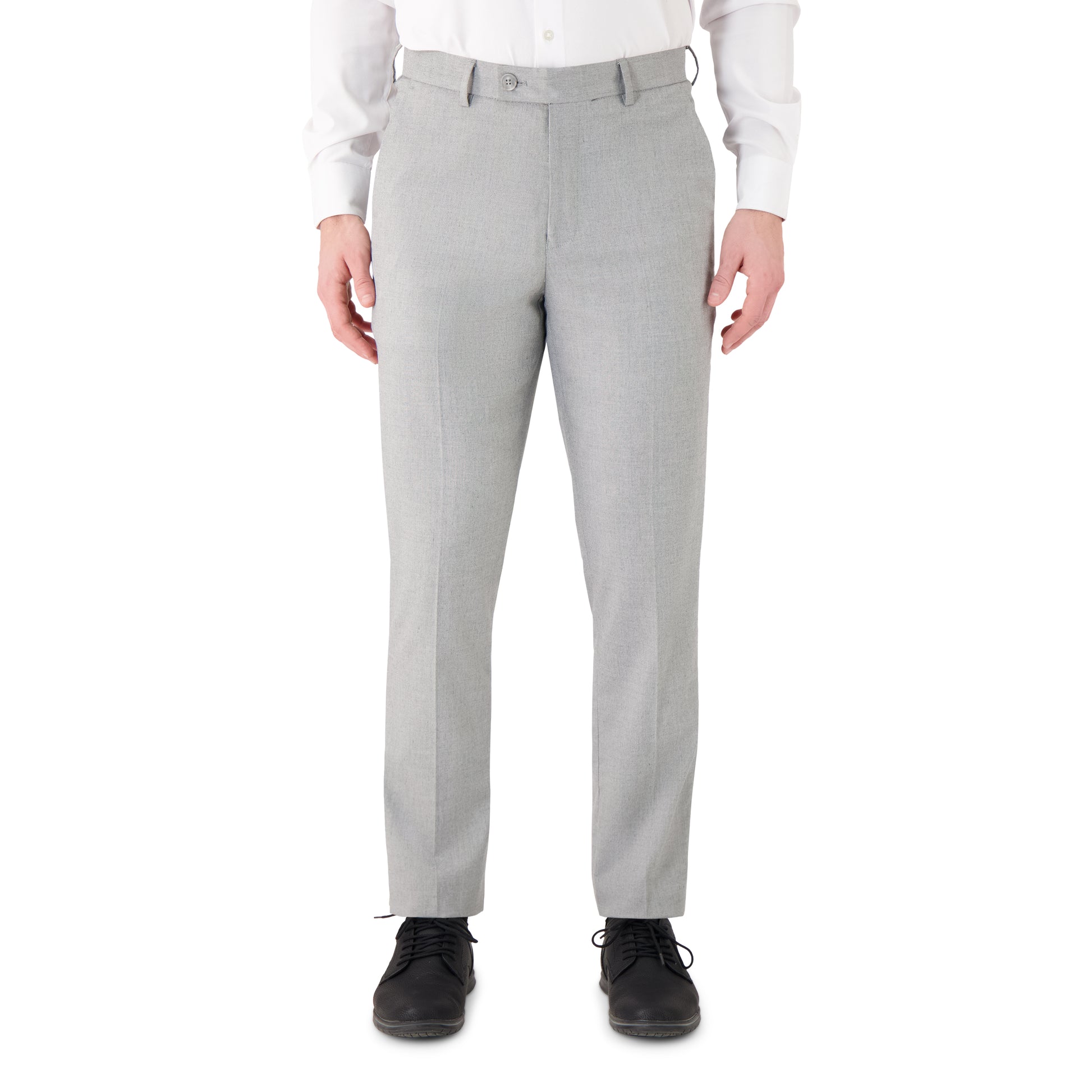Men's Fancy Woven Dress Pants Tailored Fit Trousers with Stretch | Victor Emmanuel Men's Fancy Woven Dress Pants Tailored Fit Trousers with Stretch | Victor Emmanuel