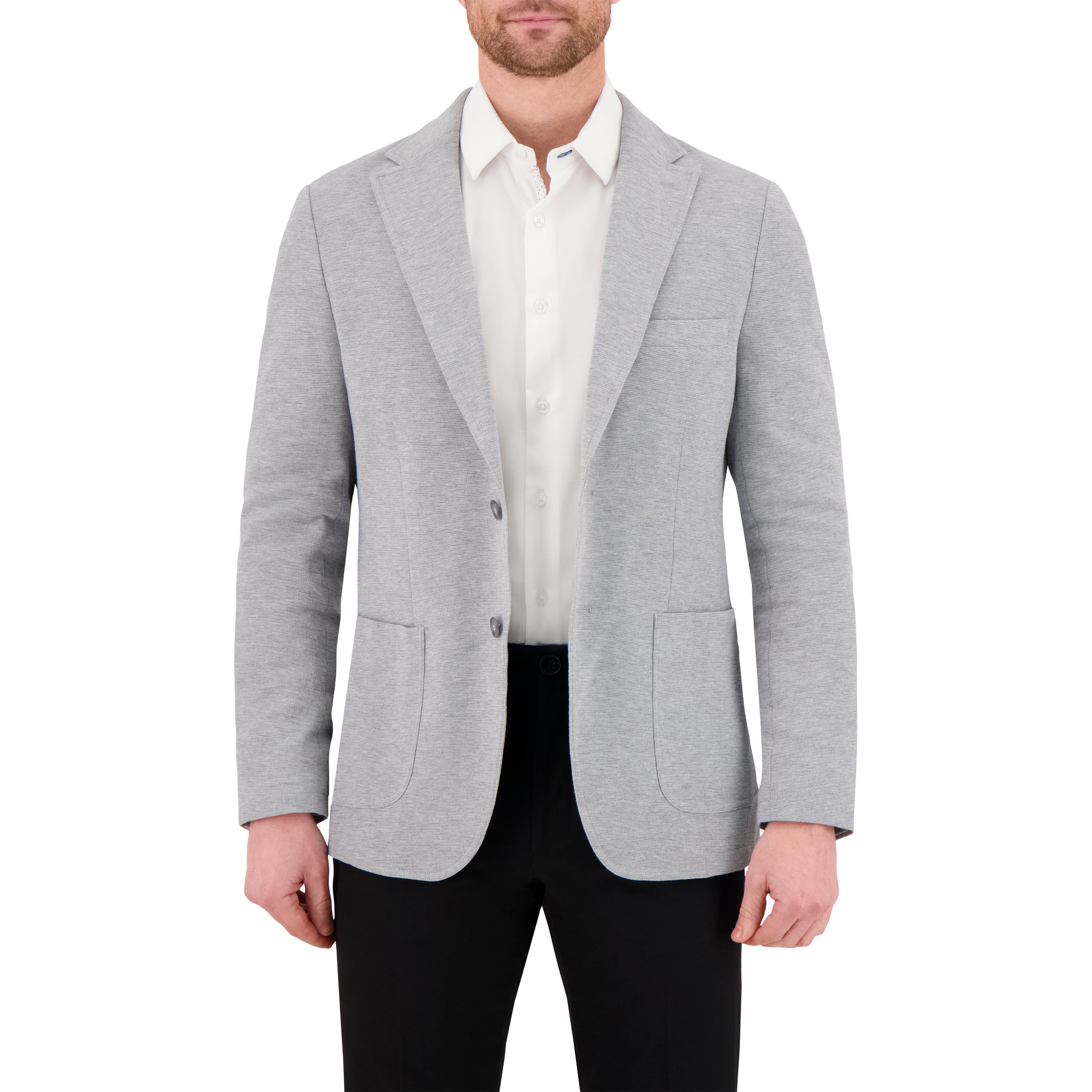 Veste sport en tricot pour homme – Blazer en coton déstructuré
